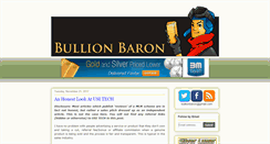 Desktop Screenshot of bullionbaron.com